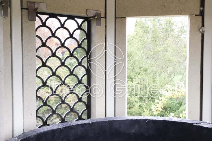 Латунная решетка для окна
