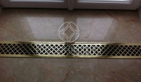 Решетки в подоконник с орнаментом Classic