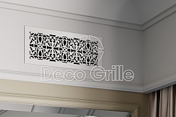 Декоративная решетка из стали с покраской Марокканский